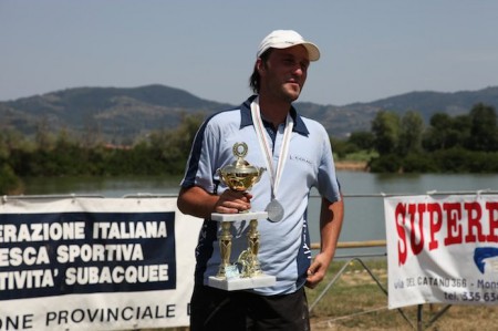 18° Campionato Italiano pesca alla carpa 2013 - Bolognini Simone 3° Assoluto