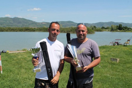 Barni Massimiliano 2° ASSOLUTO 24.920 Pti. e Ferroni Fabio 1° ASSOLUTO 25.400 Pti.